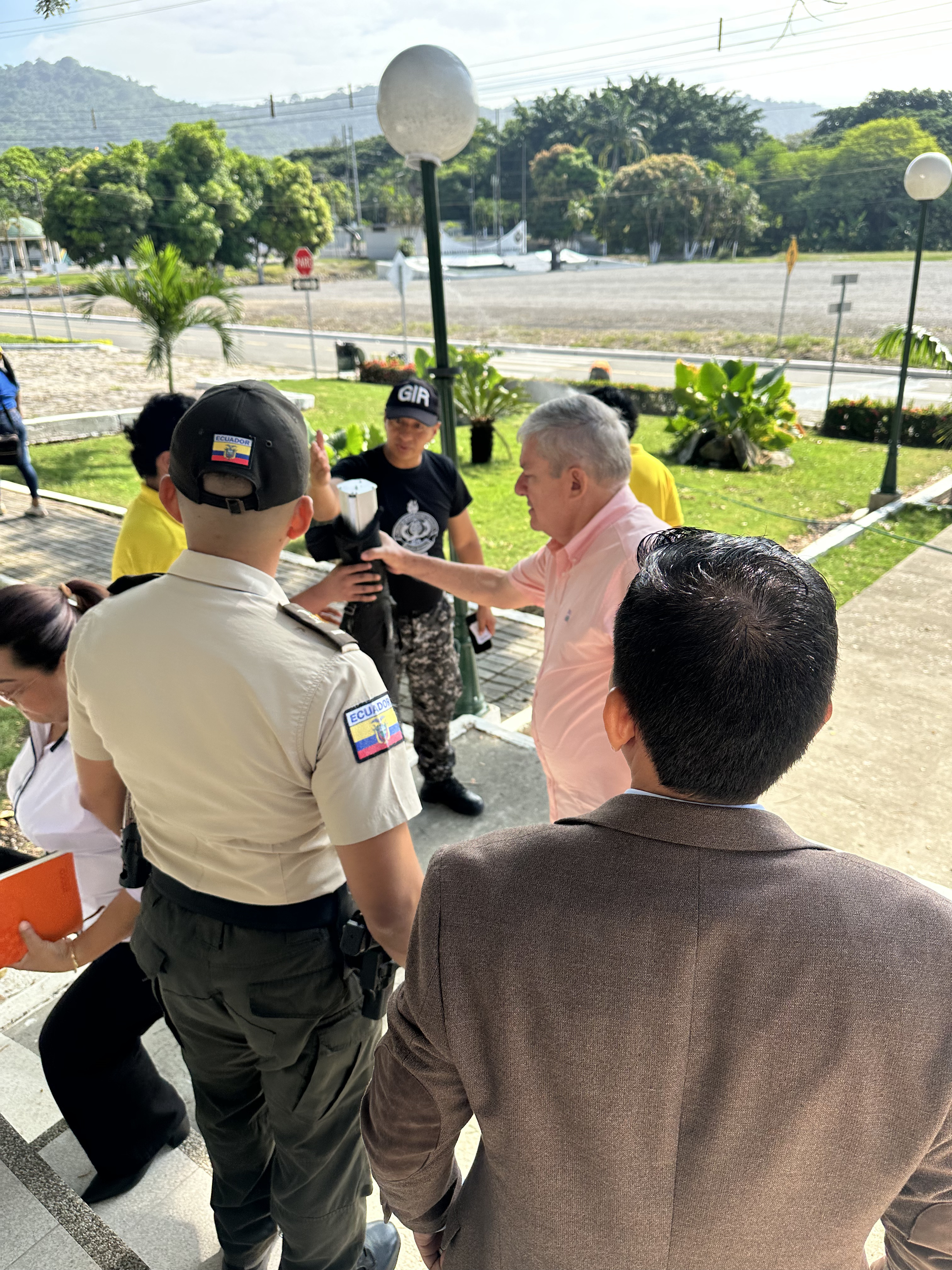 Capacitación vial al Grupo de Intervención y Rescate